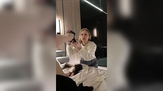 MY SLAVE WORSHIP MY HOLE FEET TOO SEXY