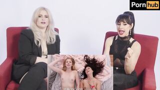 Hotties Watching Lesbian Porn