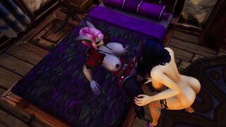 Fingering, Fisting and Extreme Dildo - Warcraft Porn Parody