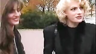 British Nasty Lesbians - Haley & Russell - give each other a FIST