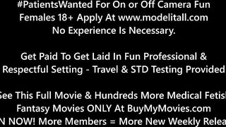 Giggles Shocked When Dr Aria Nicole Walks In Butt Naked To Perform Examination! The Doctors New Scrubs GirlsGoneGynoCom!