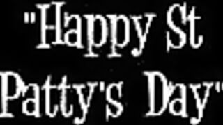 BBW St. Patrick's Day masturbation party