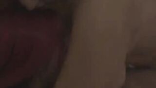 Pinky and big boobed latina