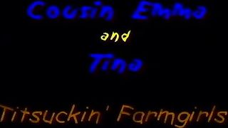 Fat playing with tits