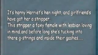 British slut Kelle Marie in a lesbian fivesome