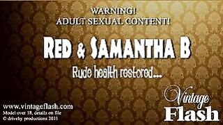 Samantha Bentley & Red - Rude Health restored!