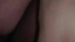White chick sucking on black clit 2