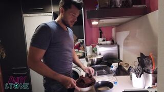 Latin American LESBIANS, cooking channel STRIPTEASE -