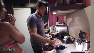 Latin American LESBIANS, cooking channel STRIPTEASE -