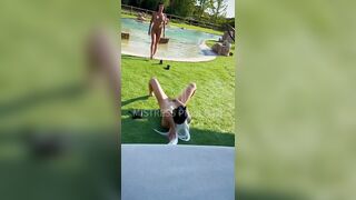 Pissing in Slave mouth