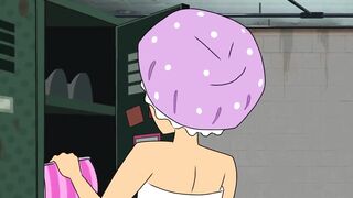 Velma - shower scene