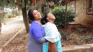 Real Amateur African Mature Black Wives Cheating In Public In Taboo Lesbian Make Out In Front Of Whole Village