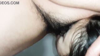 I peed in her mouth and then she licked my pussy, nipples and armpits - Lesbian Illusion Girls