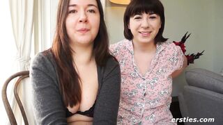 Ersties: Kriss & Leah Have Lesbian Fun with Whipped Cream
