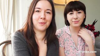 Ersties: Kriss & Leah Have Lesbian Fun with Whipped Cream
