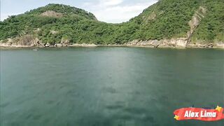 My friend Fernanda Chocolatte came to my house. And I couldn't resist, I had to eat the hottie