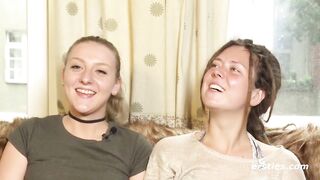 Ersties: Sofie gets licked by a woman for the first time