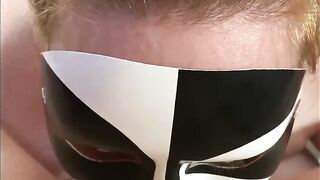 Horny Topless Redhead Sucks My Giant Clit! Lesbian Pussy Eating