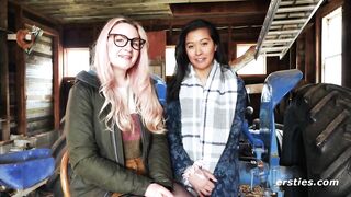 Ersties: Lesbian Couple Have Anal Fun With a Toy