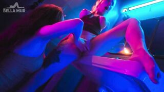 Picked up a girl in the night club toilet and tasted her pussy - Bella Mur&Sofia Simens