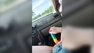 Fucking Myself In The Car On A Roadtrip