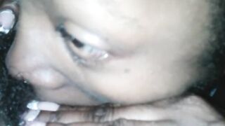 She let me have a taste!