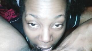 She let me have a taste!