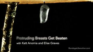 Spanking Protruding Breasts