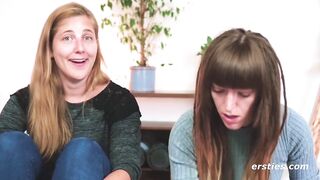 Ersties: Zwei sexy Saarländerinnen haben sinnlichen Lesben-Sex