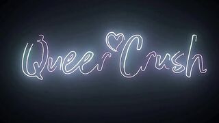 Sydney and Cassie film for Queer Crush