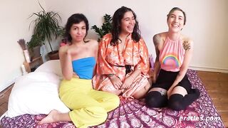 Ersties: Three Hot Babes Have Lesbian Sex With a Toy