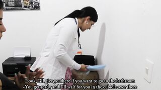 At a medical appointment my horny doctor fucks my pussy -FULL STORY