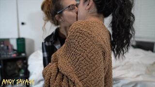EPIC THREESOME with two College Lesbian Girls