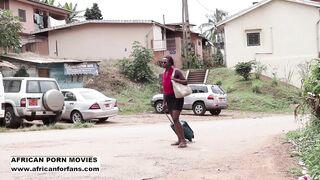 The rather exceptional and strange reunion of Francine and her Ex-boyfriend Armand at the edge of the village street which ends in a torrid feeling of public fucking on the way with his big and long black cock. On African Bi and Lesbians
