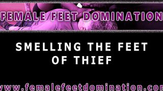 Lesbian asian teen Mali Ubon foot domination on milf in bondage - Trailer