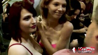 Hotel Room gets Hot and Erotic as Derek and Busty Betty Jo Play a Strip Game