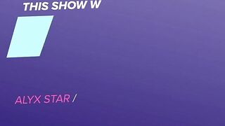 Alyx Star and Alison Ray Making Ryan Keely Cum During Live Show.