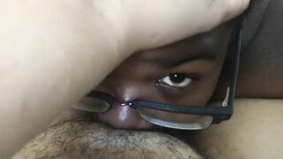 My wife throats my big clit! [Teaser]