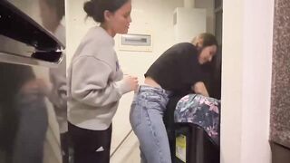 I fuck my stepsis into the laundry room while.