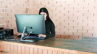 Lesbian Step Sisters Lick Their Big Pussies Off Their Horniness On Family Outing - FULL STORY