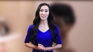 Animation black girl wanted to get sperm in a test tube, but got it on her face - futanari anal sex