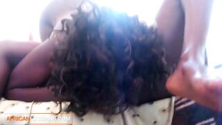 Nothing Better Than Black Pussy Feast For Lunch Says Horny Real African Lesbian Slut (Homemade Amateur, Wet pussy)