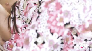 Beautiful Lesbians Angelika & Sonya Kiss Then Lick & Finger Each Other In Beautiful Lesbian Session - A GIRL KNOWS