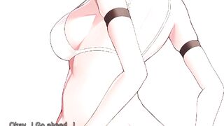 JOI Taking Your Younger Classmate's Virginity! Edging Defloration Hentai Countdown Instructions - Chloe S (Cock Hero)