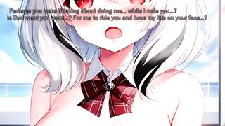 JOI Taking Your Younger Classmate's Virginity! Edging Defloration Hentai Countdown Instructions - Chloe S (Cock Hero)