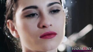 HarmonyVision two stunning models dildo fucking