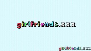 Girlfriends Eufrat and Gina Devine together making love