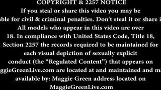 34G and 36DD?! Maggie Green & Vicky Vette Hot Lesbo Action!