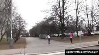 Brunette lesbian teens masturbating