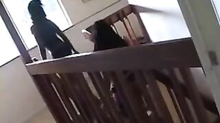 Real Amateur Lesbian Teens in Threesome